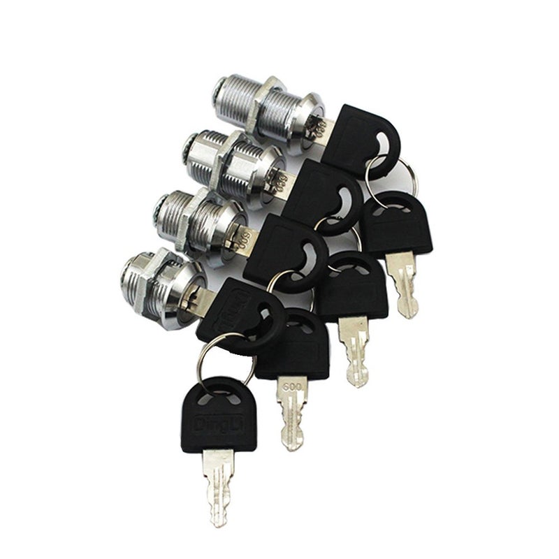 Comidox 5pcs 16/20/25/30mm Cam Lock Pinball Arcade Machine Door Cabinet Toolbox Drawer & 2Key 20mm - Image 1